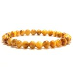 Bracelet Élastique Tigre Jaune