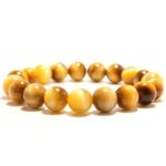 Bracelet Élastique Tigre Jaune
