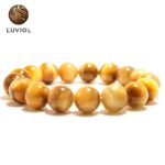 Bracelet Élastique Tigre Jaune