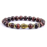 Bracelet en pierre naturelle Œil de Bœuf