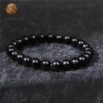Bracelet Ergonomique Onyx Noir Naturel