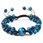 Bracelet Oeil de Faucon Bleu Authentique