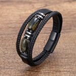 Bracelet Homme Œil de Faucon : Protection Spirituelle