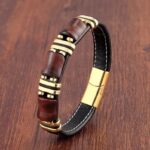 Bracelet Homme Triple Protection Oeil de Tigre