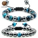 Bracelet Oeil Bleu Protection Ajustable