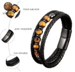 Bracelet Oeil de Tigre pour Homme – Protecteur