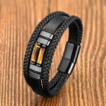Bracelet Pierre Oeil de Tigre pour Homme