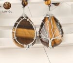 Collier Arbre de Vie Oeil de Tigre