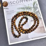 Collier de perles Oeil de Tigre – Perles rondes
