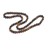 Collier de perles Oeil de Tigre – Perles rondes