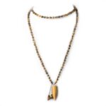 Collier Femme Oeil de Tigre Semi-Précieux