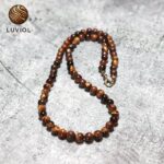 Collier Oeil de Tigre en Pierre Naturelle