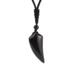 Pendentif Homme en Dent de Tigre Authentique