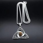 Collier Oeil de Tigre pour Homme