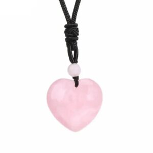 pendentif coeur oeil de tigre 3