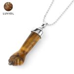 Pendentif Poing Fermé en Quartz Authentique