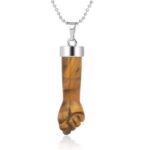 Pendentif Poing Fermé en Quartz Authentique